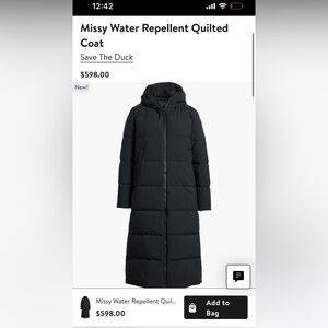 New Save the Duck Winter Jacket Medium